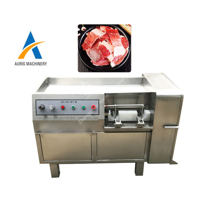 Poultry Frozen Meat Cube Dicer Slicer High Productivity Beef Cutting Machine